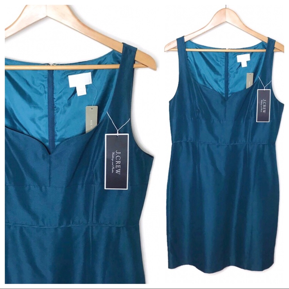J.Crew • Sleeveless Sweetheart Neckline Dress